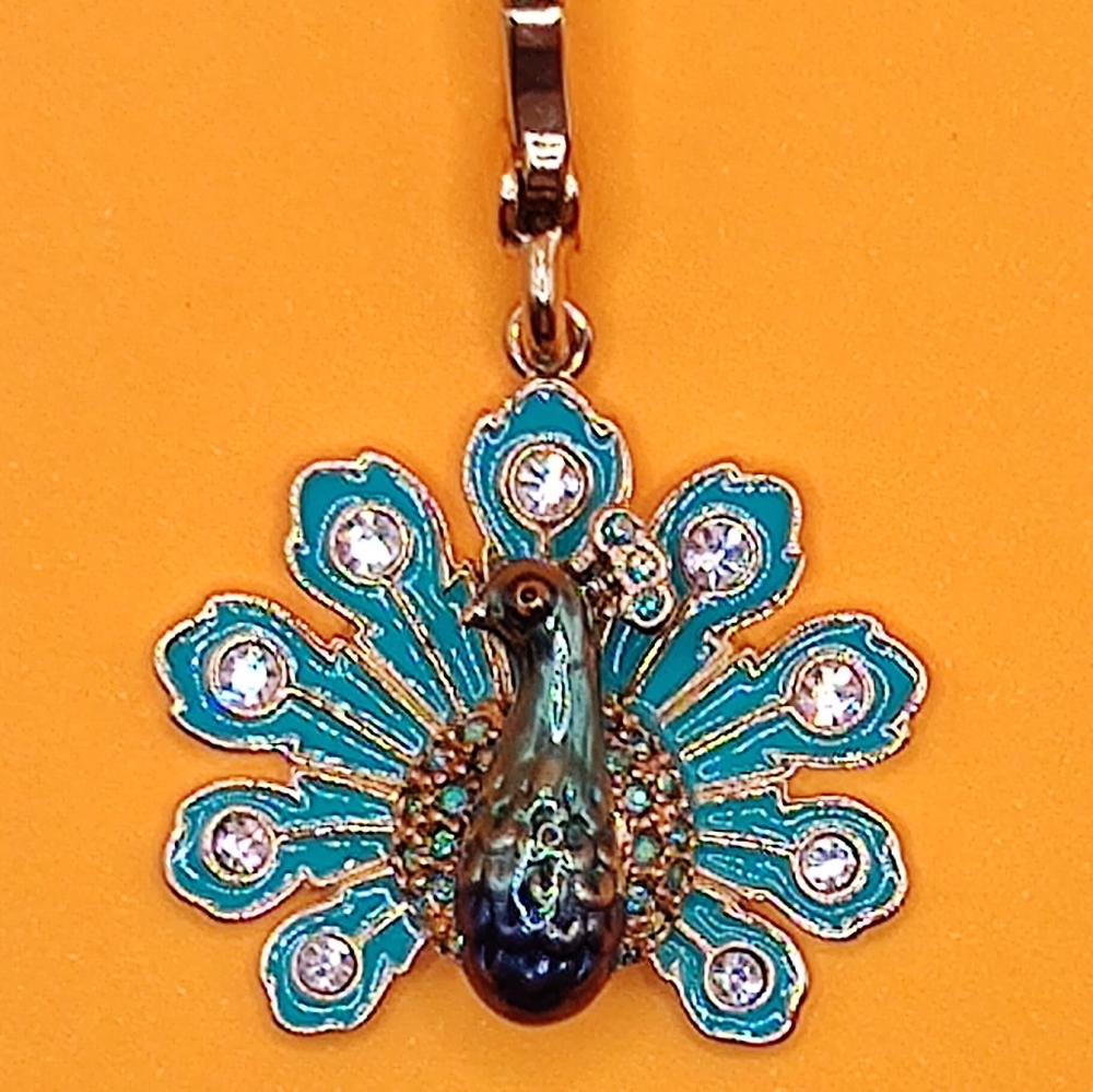 Juicy Couture Peacock Charm 🦚 with Original Box